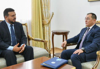 Meeting with representative of Al Jazeera held at Kazakh FM