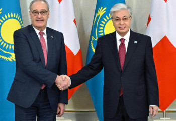 Tokayev holds talks with Vice President of Switzerland