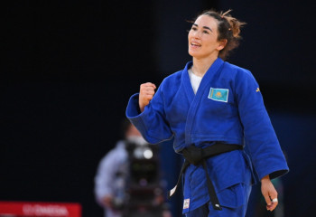 Әбиба Әбужақынова Абу-Дабидегі Grand Slam турнирінде қола жүлдегер атанды