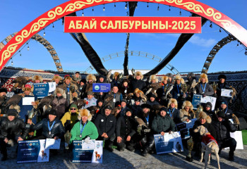«Абай салбурыны – 2025» республикалық құсбегілер турнирі өтті