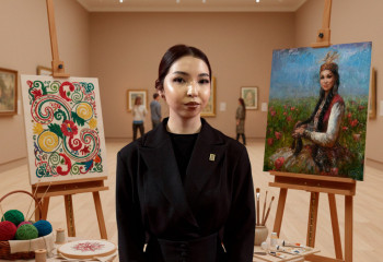 Қыз ұзатуға арналған әшекейлерім ерекше сұранысқа ие – «Дарын» сыйлығының иегері Томирис