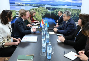 Kazakh FM holds bilateral meetings on margins of OSCE ministerial council