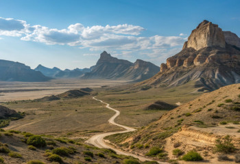 Фотограф из Турции показал инопланетные пейзажи Мангистау