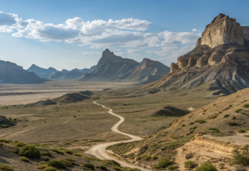 Turkish photographer showcases alien landscapes of Mangystau