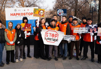 Алматыда «НаркоСтоп» жобасына 3 мыңнан астам ерікті қатысып жатыр