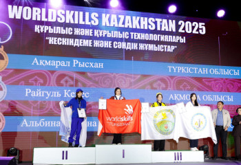 Астанада WorldSkills Kazakhstan ұлттық чемпионаты мәресіне жетті