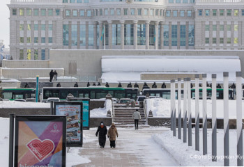 Погода на 11 декабря в Казахстане: атлантический циклон несёт осадки, метели и гололёд