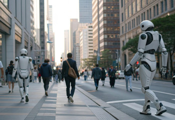 Китай выводит гуманоидных роботов на улицы: запущены городские полигоны