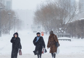 21 желтоқсанда елімізде қалың қар жауады