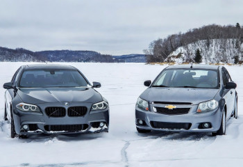 Почему BMW 5 лучше Chevrolet Cobalt в гололед: худшие и лучшие автомобили для зимы