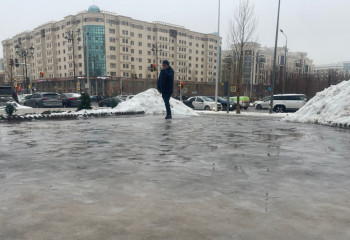 Ледовый апокалипсис в Астане: почему 30 декабря город стал катком