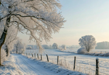 Следующая неделя будет морозной на большей части территории РК