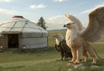 Мир сходит с ума по грифонам - мифическим зверям родом из Казахстана