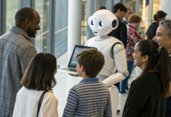 Робот с «чувствительной кожей» умеет реагировать на прикосновения