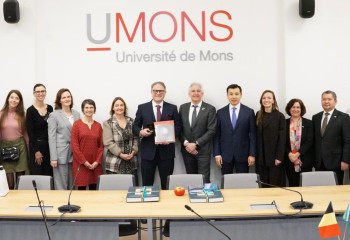 University of Mons in Belgium interested in expanding cooperation with Kazakh universities