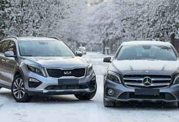 Баттл нового Kia Sportage и подержанного Mercedes GLA 250