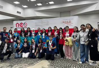 Қазақстандық оқушылар Америкадағы олимпиадада жеңімпаз атанды