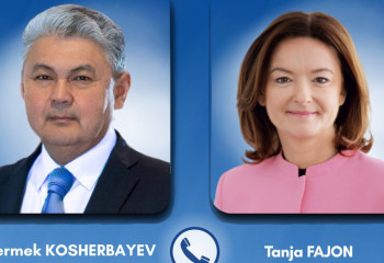 Kazakh, Slovenian FMs discuss prospects for bilateral cooperation