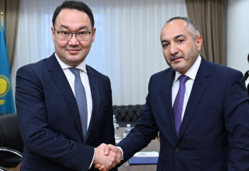 Meeting with newly appointed Head of UNHCR representation for CA held at Kazakh FM