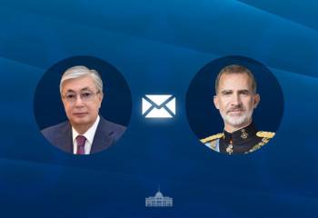 Tokayev sends a congratulatory telegram to King of Spain