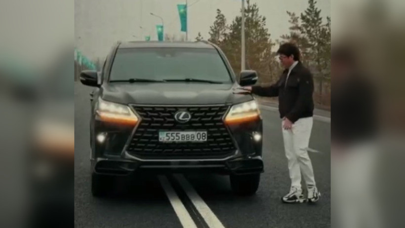  Кадр из видео ДП Жамбылской области 