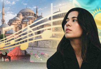 Қазақша ән жазатын түрік қызы: Екі халықтың үнін бір әуенге тоғыстырғым келеді