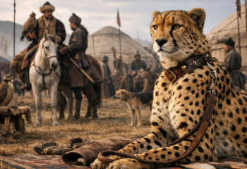 Гепард как забытая традиция ханской охоты