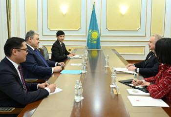 Kazakh FM receives Ambassador of Türkiye