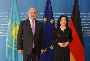 Kazakh FM holds a series of bilateral meetings during visit to Germany