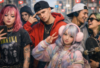 Цифровые маски: как соцсети диктуют зумерам, кем быть