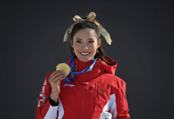 Комсомолка, спортсменка, красавица: что известно о миллионерше Эйлин Гу, удивившей Олимпиаду
