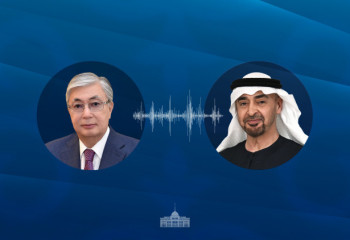 President Tokayev talks over phone with UAE President