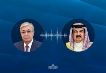 Kazakh President talks over phone with Bahrain King