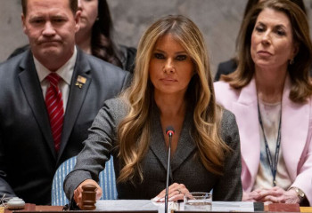 БҰҰ мінберіндегі мәселе: Мелания Трамп тағы да бала құқығын қорғады