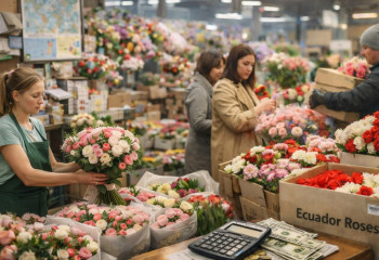 Цветочный ажиотаж: как магазины Казахстана готовятся к 8 Марта