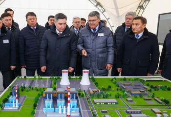 Kazakh PM inspects implementation of Presidential instructions on construction of a CHP plant in Kokshetau
