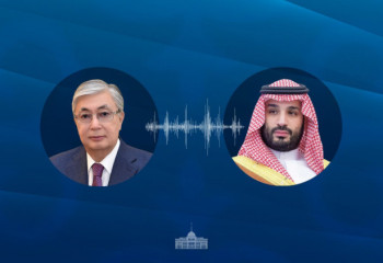 Tokayev holds phone call with Crown Prince of Saudi Arabia