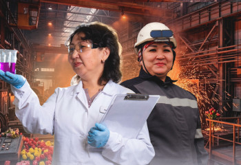 Ауыр техниканы тізгіндеген нәзік жандылар