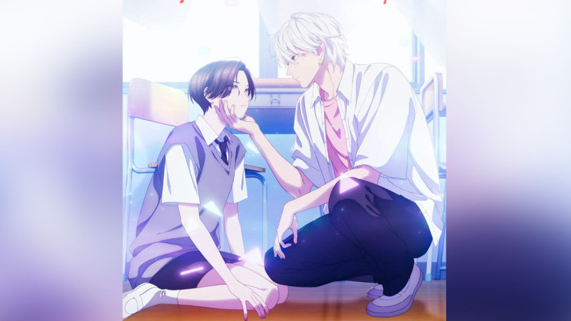  Официальный постер аниме «Прекрасная вечерняя луна» 