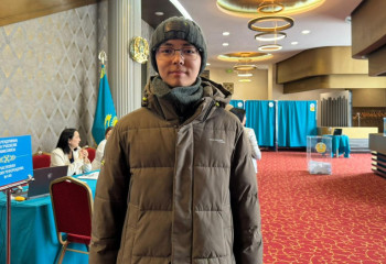 «Алғаш рет дауыс беріп, сыйлық алдым»: жас сайлаушының әсері