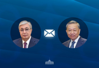 President Tokayev sends a telegram of congratulations to the President of Vietnam