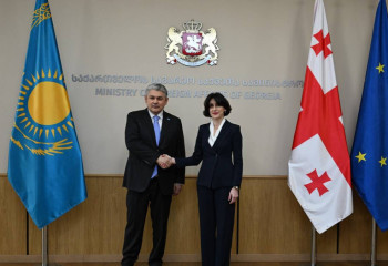 Kazakh and Georgian FMs discuss plans to deepen mutually beneficial cooperation