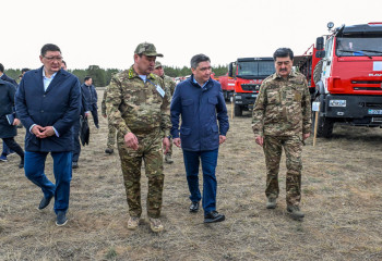 Olzhas Bektenov inspects readiness of early forest fire detection system and equipment of “Semey Ormany”