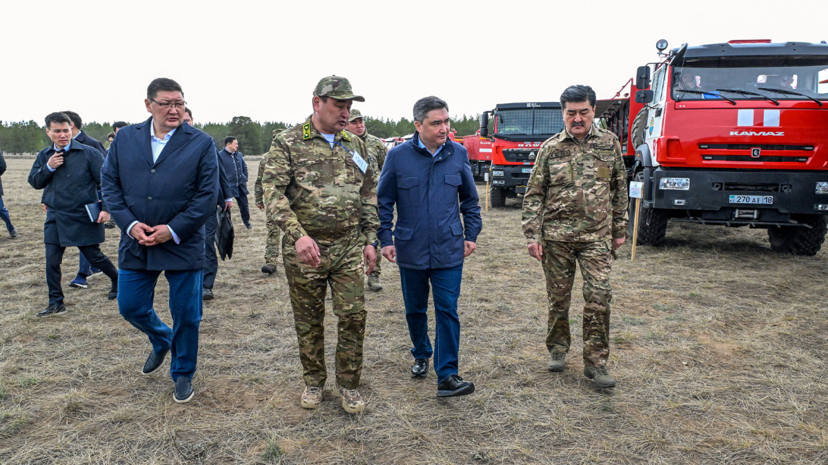 Olzhas Bektenov inspects readiness of early forest fire detection system and equipment of “Semey Ormany”