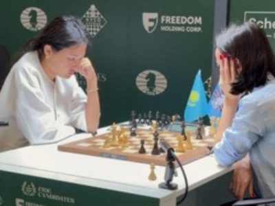 Bibisara Assaubayeva enters Top 3 at Women's Candidates Tournament in Paphos