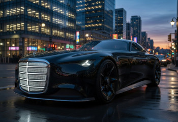 Mercedes-Benz создал электрокар, который заряжается от солнца - +40 км хода за солнечный день