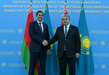 Foreign Ministers of Kazakhstan and Belarus outline ways to further expand cooperation