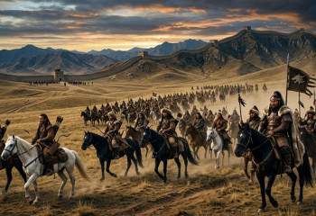 Они заставили Китай построить стену: кем были сюнну - первая империя евразийских степей