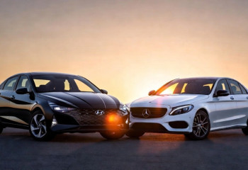 Битва поколений: свежая Hyundai  Elantra против старого Mercedes C180