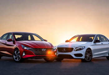 Жаңа Hyundai Elantra мен ескі Mercedes-Benz арасындағы тартыста кім жеңеді?